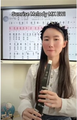 It's Not That I Was Careless 不是我不小心 Sunrise Melody MK EWI Electric Saxophone ...