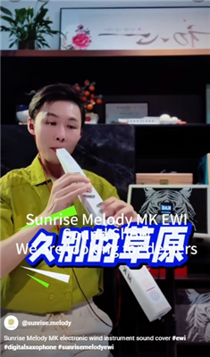 Sunrise Melody MK Electronic Wind Instrument Trumpet Music Is Part Of Life