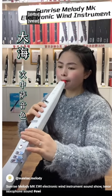 Sunrise Melody MK Digital Saxophone Song 《大海》